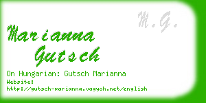 marianna gutsch business card